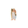 Nuisette et string assorti Bleu Naughty doll 